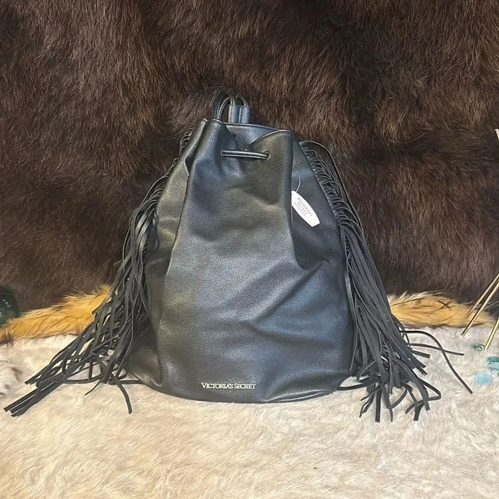 Victoria’s Secret fringe backpack (5025D) NWT